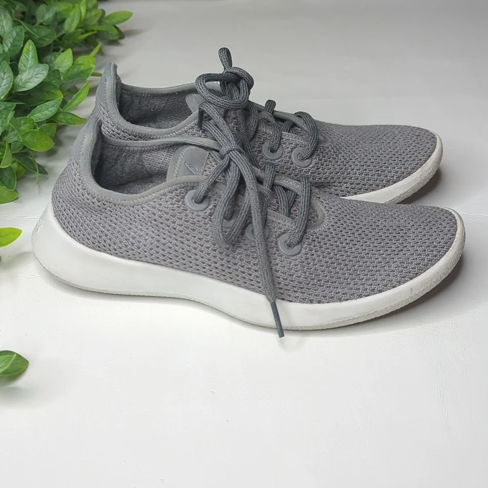 Allbird Trail Runners wool sneaker women's 6 gray
